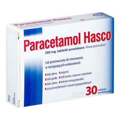 Paracetamol Hasco tabletki powlekane