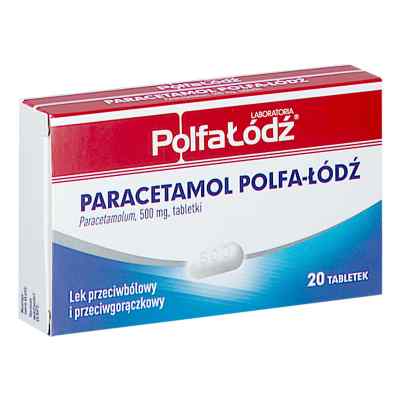 Paracetamol Polfa-Łódź tabletki 20  od MEDICOFARMA S.A. PZN 08304302
