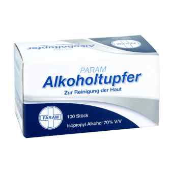 Param gaziki nasączone alkoholem 100 szt. od Param GmbH PZN 00366729