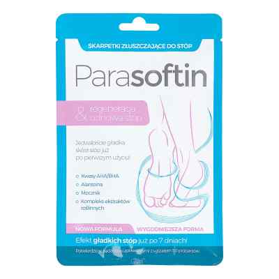 PARASOFTIN Skarpetki złuszczające do stóp 1  od ADEX COSMETICS & PHARMA PZN 08304284