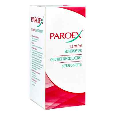 PAROEX 1,2mg/ml płyn do płukania jamy ustnej