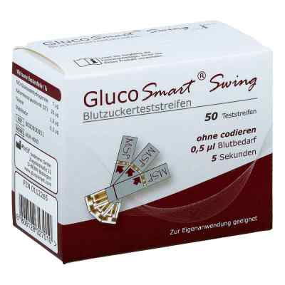Paski testowe do pomiaru glukozy we krwi Glucosmart Swing