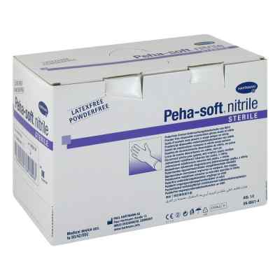 Peha Soft nitrile Unt.handsch.puderfrei steril M 50X2 szt. od PAUL HARTMANN AG PZN 09213789