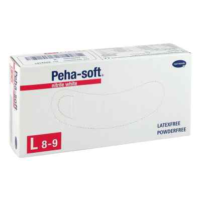 Peha Soft nitrile white Unt.hands. pud.fr. unsteril  L 100 szt. od PAUL HARTMANN AG PZN 09339042