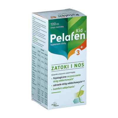 Pelafen Kid Zatoki i Nos syrop 100 ml od PHYTOPHARM KLĘKA S.A. PZN 08301077