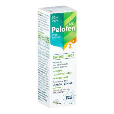 Pelafen MD Zatoki i Nos spray 30 ml od PHYTOPHARM KLĘKA S.A. PZN 08303026