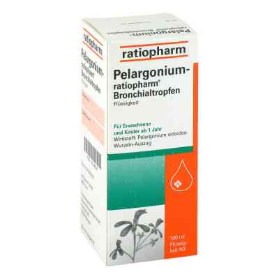 Pelargonium-ratiopharm krople na oskrzela 100 ml od ratiopharm GmbH PZN 10128304