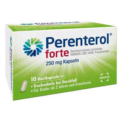 Perenterol forte 250 mg kapsułki 10 szt. od MEDICE Arzneimittel Pütter GmbH& PZN 04796852