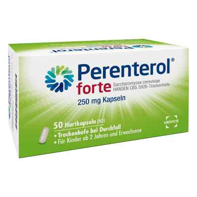 Perenterol forte 250 mg kapsułki 50 szt. od MEDICE Arzneimittel Pütter GmbH& PZN 04796875