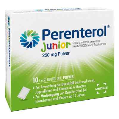 Perenterol Junior 250 mg saszetki 10 szt. od MEDICE Arzneimittel Pütter GmbH& PZN 03920586