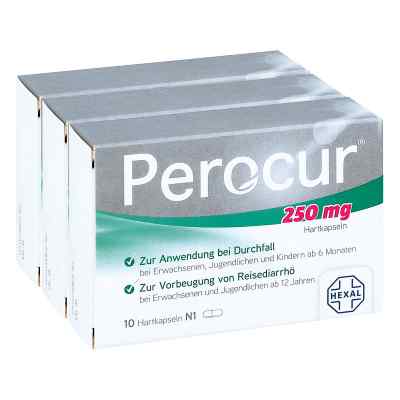 Perocur 250 mg Hartkapseln  3x10 szt. od Hexal AG PZN 08100726