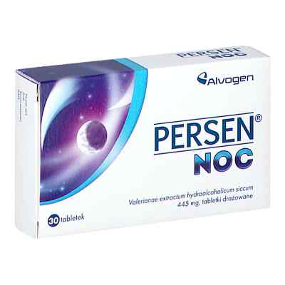 Persen Noc tabletki drażowane 30  od WIEWELHOWE GMBH PZN 08303300