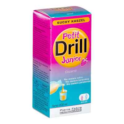 PetitDrill Junior Syrop na kaszel suchy dla dzieci 200 ml od PIERRE FABRE MEDICAMENT PZN 08302932