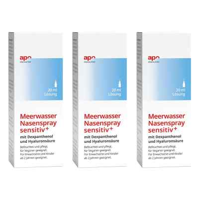 Pflegendes Nasenspray mit Hyaluron und Dexpanthenol