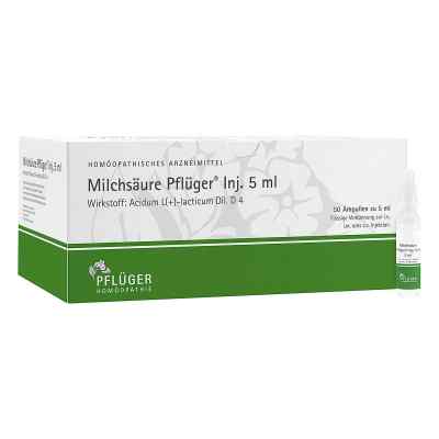 Pflüger Milchsäure ampułki do iniekcji 50 szt. od Homöopathisches Laboratorium Alexander Pflüger Gmb PZN 01222412