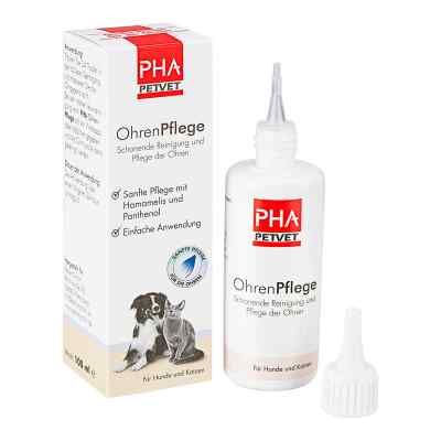 Pha Ohrenpflege f.Hunde Tropfen 100 ml od PetVet GmbH PZN 07548965