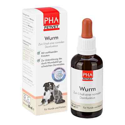 Pha Wurm Tropfen für Hunde /Katzen 50 ml od PetVet GmbH PZN 16866724