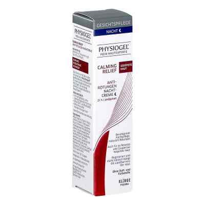 Physiogel Krem na noc łagodzący przeciw zaczerwienieniom 40 ml od Klinge Pharma GmbH PZN 19992777