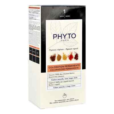 Phytocolor 1 schwarz ohne Ammoniak 1 szt. od Ales Groupe Cosmetic Deutschland PZN 14410115