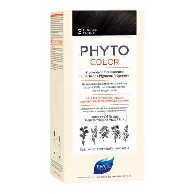 Phytocolor 3 dunkelbraun ohne Ammoniak 1 szt. od Laboratoire Native Deutschland GmbH PZN 14410121