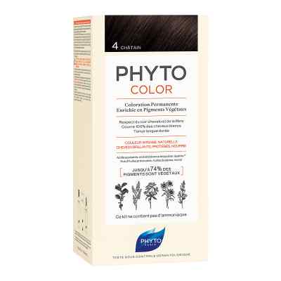 Phytocolor 4 braun ohne Ammoniak 1 szt. od Laboratoire Native Deutschland GmbH PZN 14410138