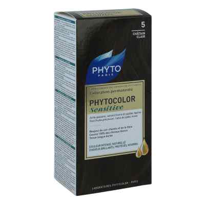 Phytocolor 5 farba do włosów bez amoniaku jasny brąz 1 szt. od Laboratoire Native Deutschland GmbH PZN 14410167