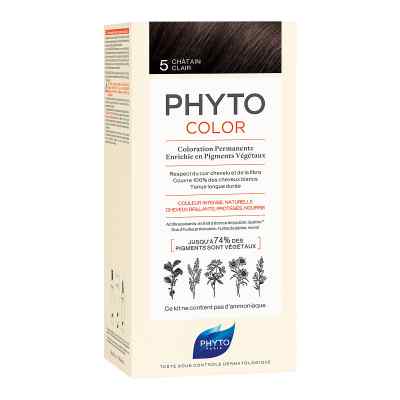 Phytocolor 5 helles braun ohne Ammoniak 1 szt. od Ales Groupe Cosmetic Deutschland PZN 14410150