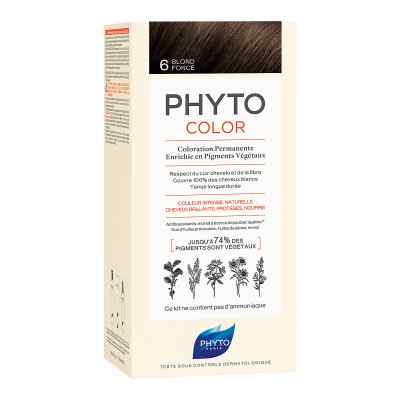 Phytocolor 6 dunkelblond ohne Ammoniak 1 szt. od Ales Groupe Cosmetic Deutschland PZN 14410196