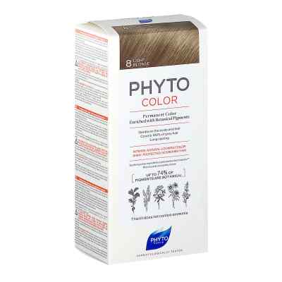 Phytocolor 8 helles blond ohne Ammoniak 1 szt. od Ales Groupe Cosmetic Deutschland PZN 14410078