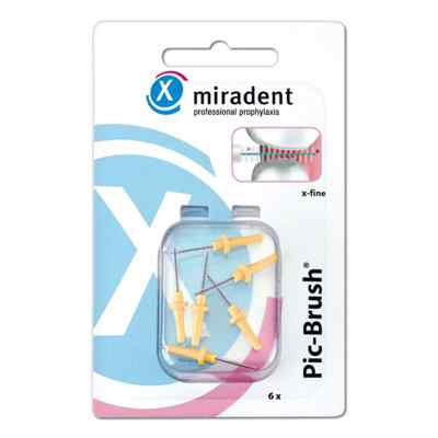 Pic Brush Interdentalb.ersatzb. gelb 1,8mm 6 szt. od Megadent Deflogrip Gerhard Reeg GmbH PZN 02106010