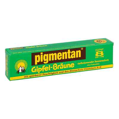 Pigmentan Gipfelbraeune krem do opalania Spf 8 50 ml od Halajot Einkaufs OHG PZN 00429743