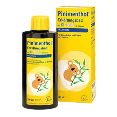 Pinimenthol płyn do kąpieli przeciw przeziębieniom dla dzieci  190 ml od Dr.Willmar Schwabe GmbH & Co.KG PZN 01257534