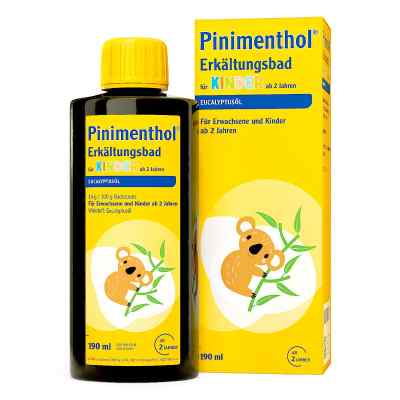 Pinimenthol płyn do kąpieli przeciw przeziębieniom dla dzieci  190 ml od Dr.Willmar Schwabe GmbH & Co.KG PZN 01257534