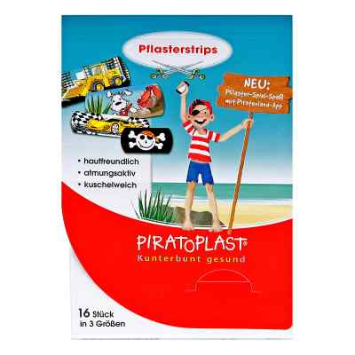 Piratoplast Jungen Pflasterstrips 3 Grössen 16 szt. od Dr. Ausbüttel & Co. GmbH PZN 11519432