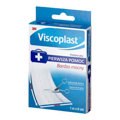 Plaster Prestovis Plus 1m x 8cm 1  od 3M MANUFACTURING SP. Z O.O. PZN 08300394