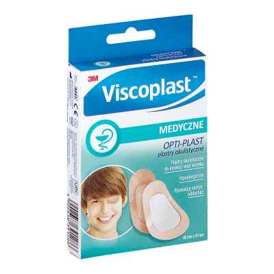 Plast.OPTI-PLAST okulistyczne rozm.82x57mm