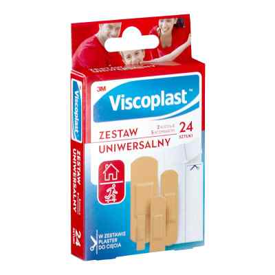 Plastry Viscoplast zestaw uniwersalny 24  od 3M DEUTSCHLAND GMBH PZN 08303065