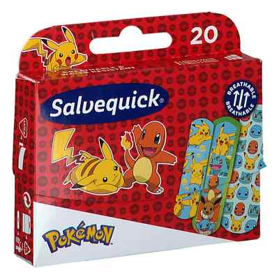 Plast.SALVEQUICK Pokemon plastry 20  od  PZN 08304424