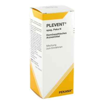 Plevent spag. Peka N Tropfen 100 ml od PEKANA Naturheilmittel GmbH PZN 02090823