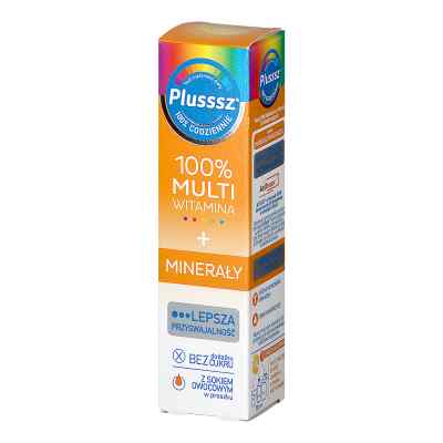 Plusssz 100% Multiwitamina + Minerały 20  od POLSKI LEK  PZN 08300885