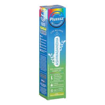 Plusssz Ashwagandha 100% Harmonia Complex tabletki musujące 24  od  PZN 08305195