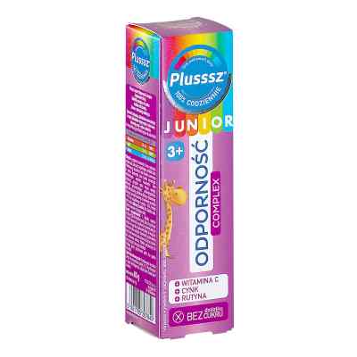 Plusssz Junior Odporność Complex tabletki musujące 20  od POLSKI LEK  PZN 08303603