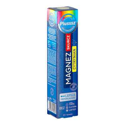 Plusssz Magnez Skurcz Cytrynian tabletki musujące
