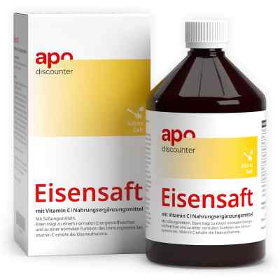 Płyn z żelazem i witaminą C 500 ml od apo.com Group GmbH PZN 16498806