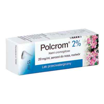 Polcrom aerozol do nosa 2% 15 ml od WARSZAWSKIE ZAKŁ.FARM. POLFA S.A. PZN 08302170