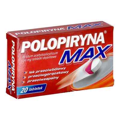 Polopiryna Max 20  od ZAKŁADY FARMACEUTYCZNE POLPHARMA S.A. PZN 08301735