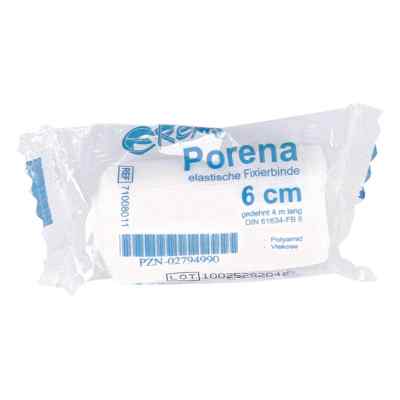 Porena elastische Mullbinde  6 cm weiss mit Cello