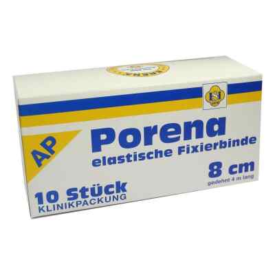 Porena elastische Mullbinde  8 cm weiss ohne Cello