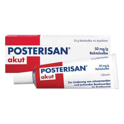 Posterisan akut 50mg/g maść 25 g od DR. KADE Pharmazeutische Fabrik PZN 04957864