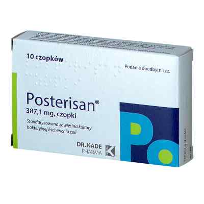 Posterisan czopki 10  od DR KADE PHARMAZEUT.FABRIK GMBH PZN 08300188